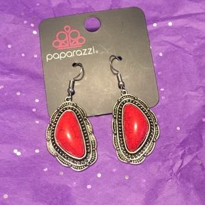 Red Paparazzi Earrings